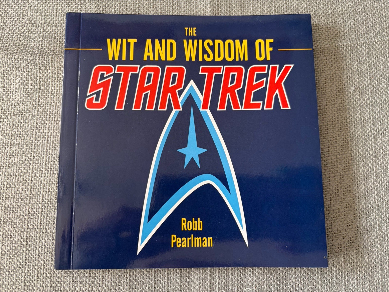 The Wit and Wisdom of Star Trek Papper Back Book-New