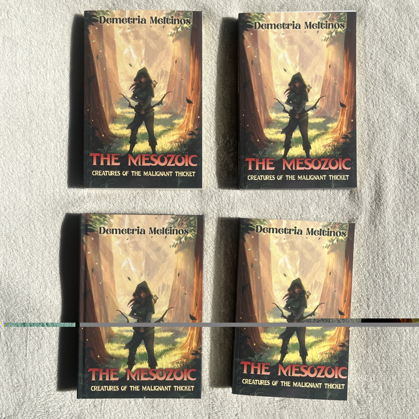 The Mesozoic: Creatures of the Malignant Thicket SIGNED MISPRINTS