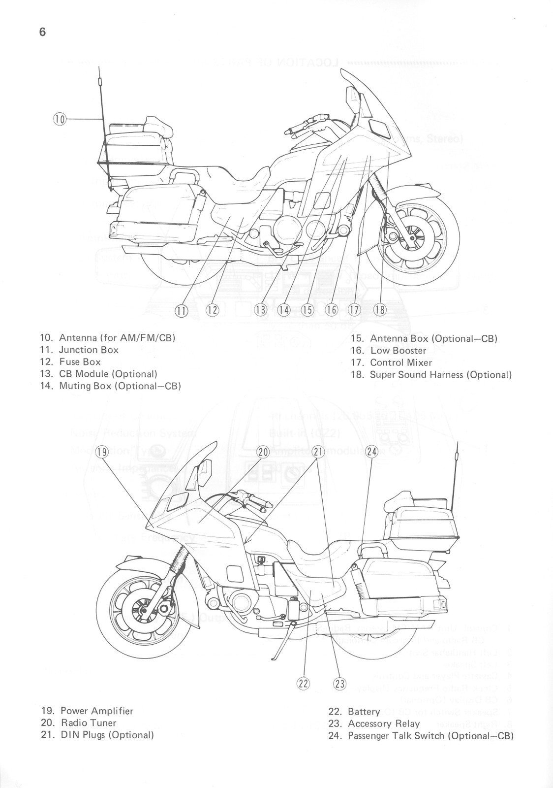 KAWASAKI Voyager Audio Systems Operators Manual 1984 – WIRE BOUND – TOUGH COVERS