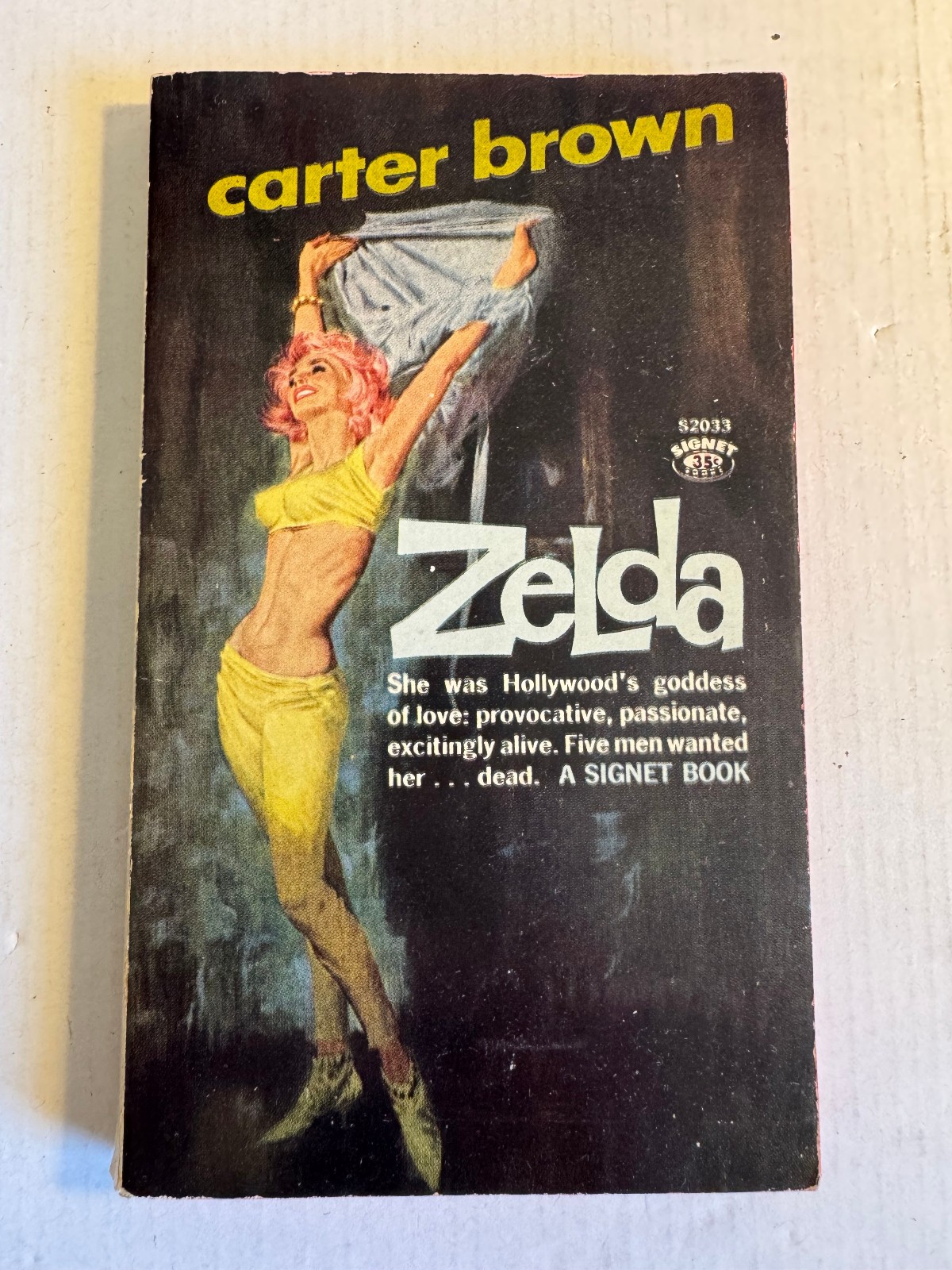 Zelda Carter Brown Good 1st Printing New American Library Paperback 1961