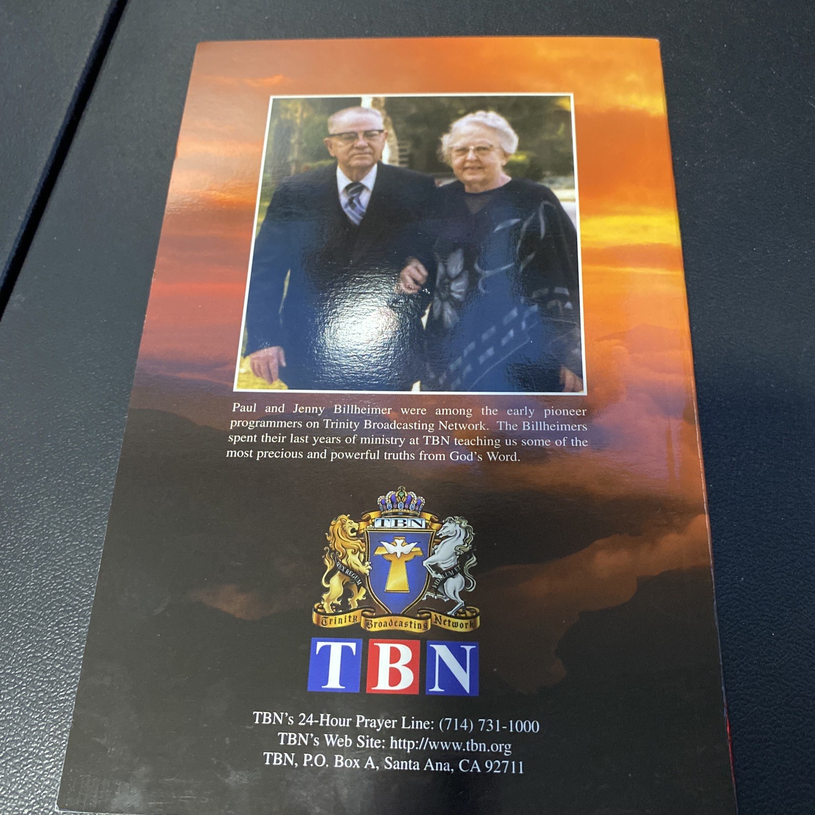 Destined for the Throne by Paul E. Billheimer TBN edition Trinity broadcasting