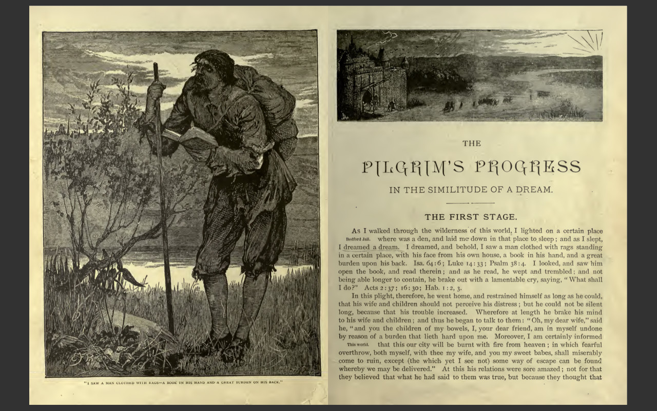 The Pilgrim’s Progress by John Bunyan (1890) – E-Book & MP3 Audiobook on CD-ROM