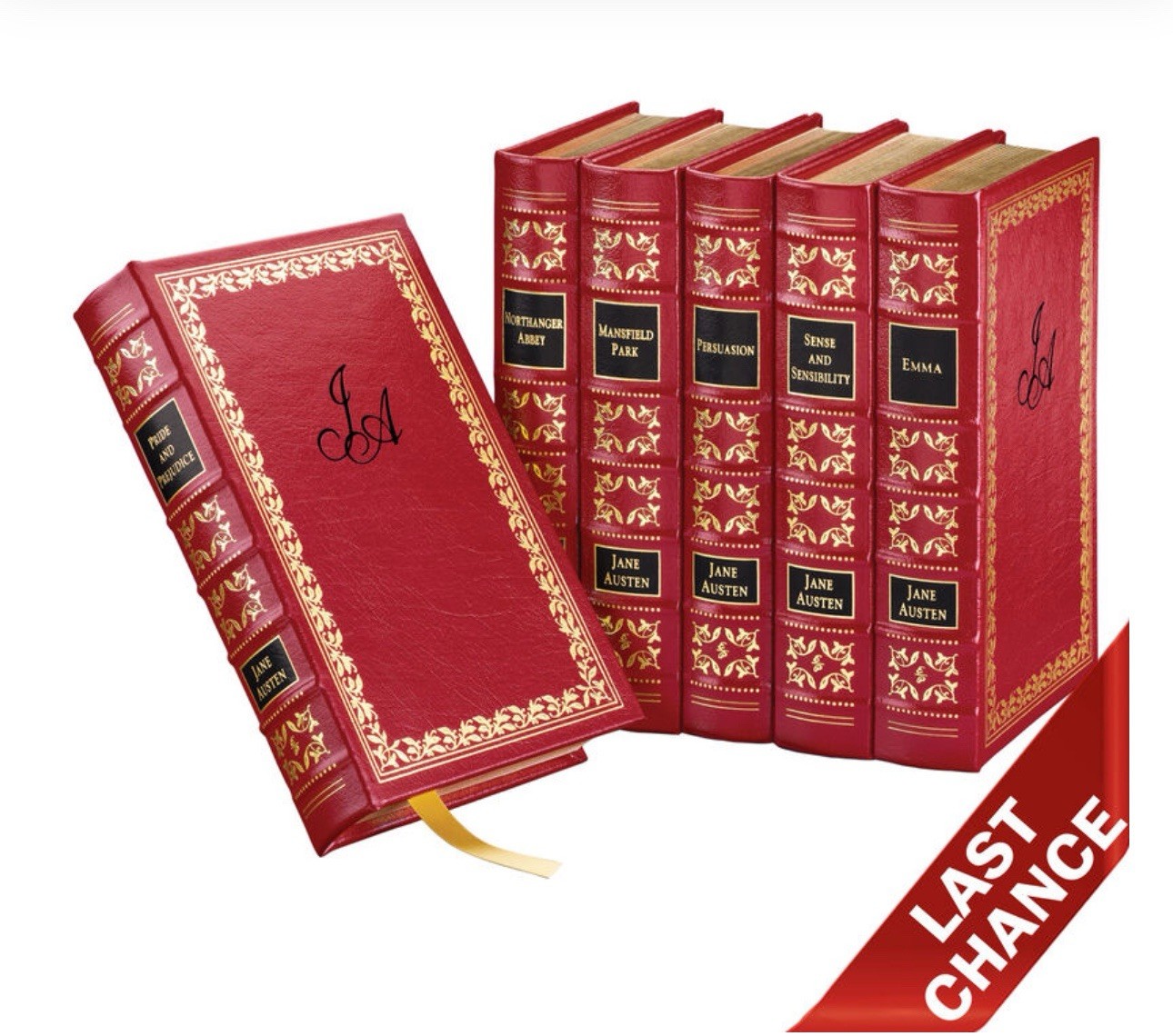 JANE AUSTEN Series. EASTON PRESS Leather bound . OUT OF PRINT.