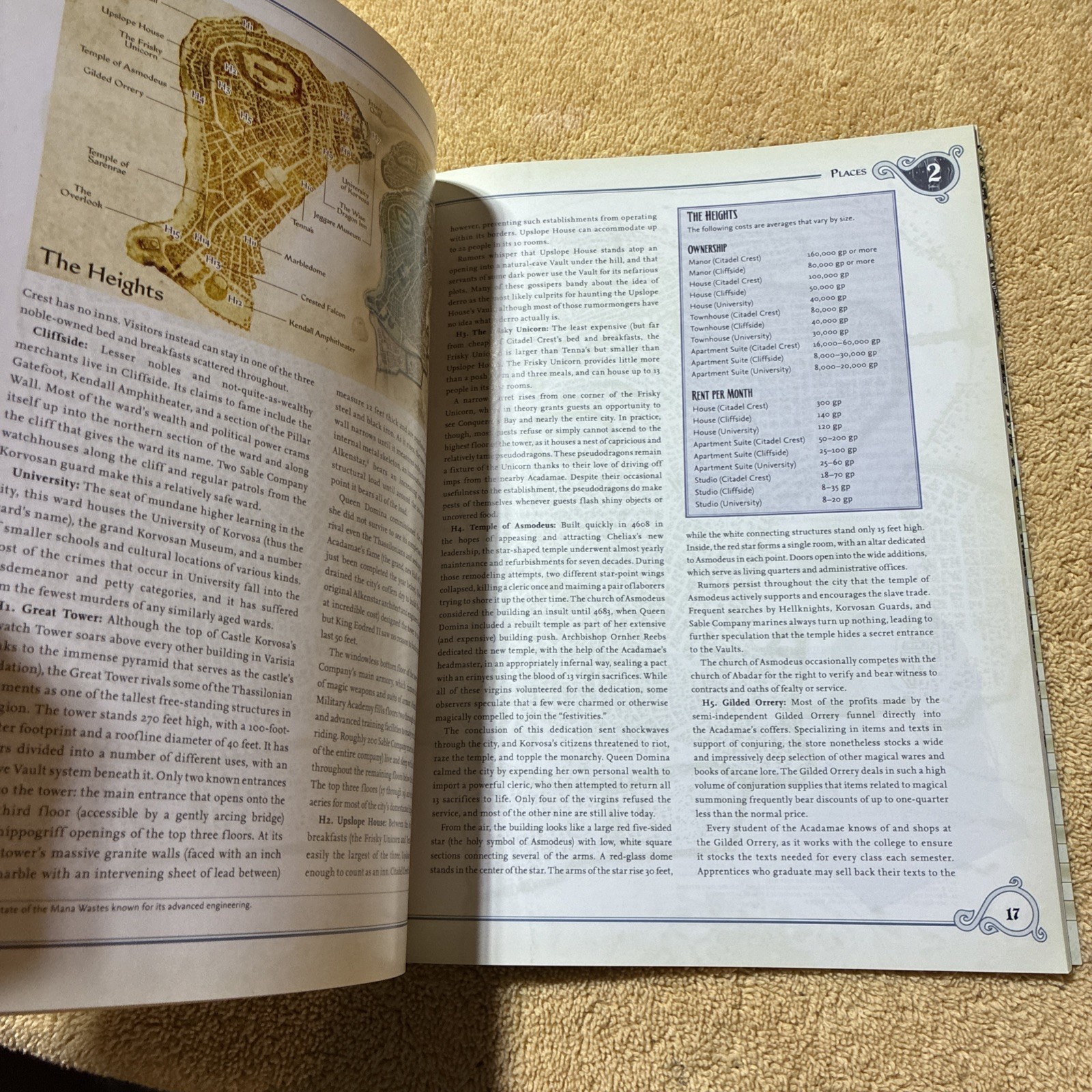 Pathfinder Chronicles: Guide to Korvosa (Pathfinder Chronicles Supplement 2000)