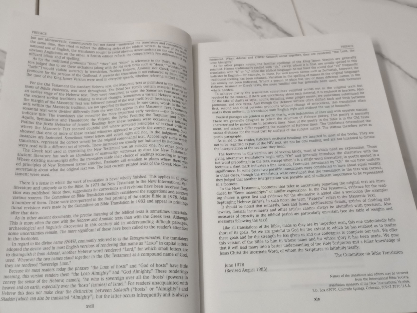 Rainbow Study Bible, NIV, 1996 Color Coded Bold Line Edition, Hardcover