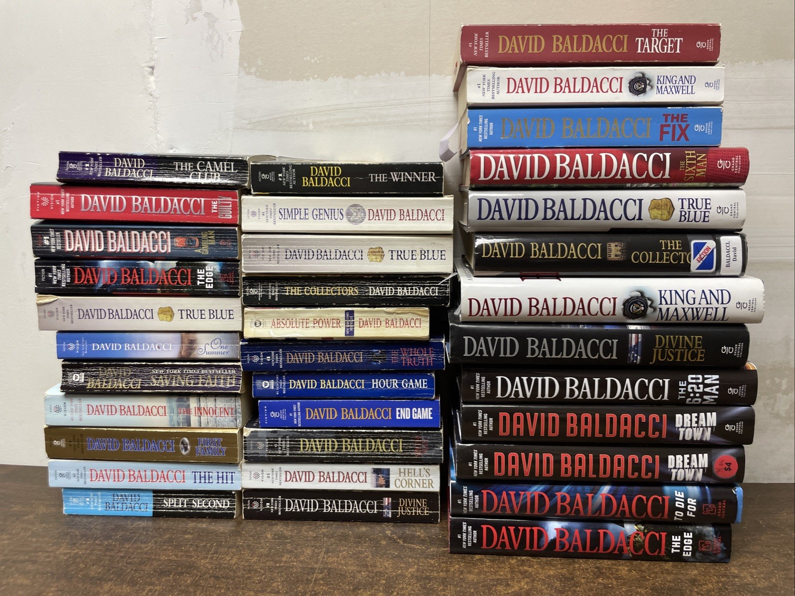 David Baldacci Thriller Mystery Book Lot 35 PB HC SUSPENSE Crime Fiction