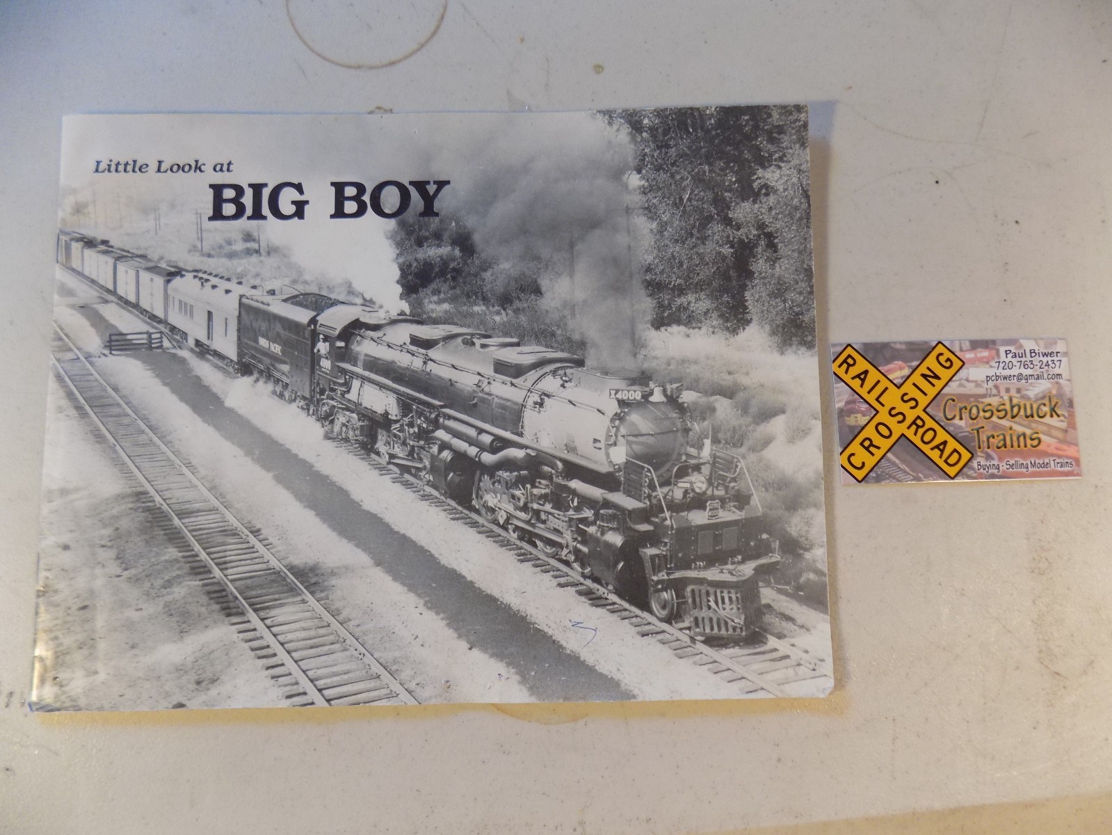 Little Look at Big Boy; Wm W Kratville, 1992, 18 pgs (071518)