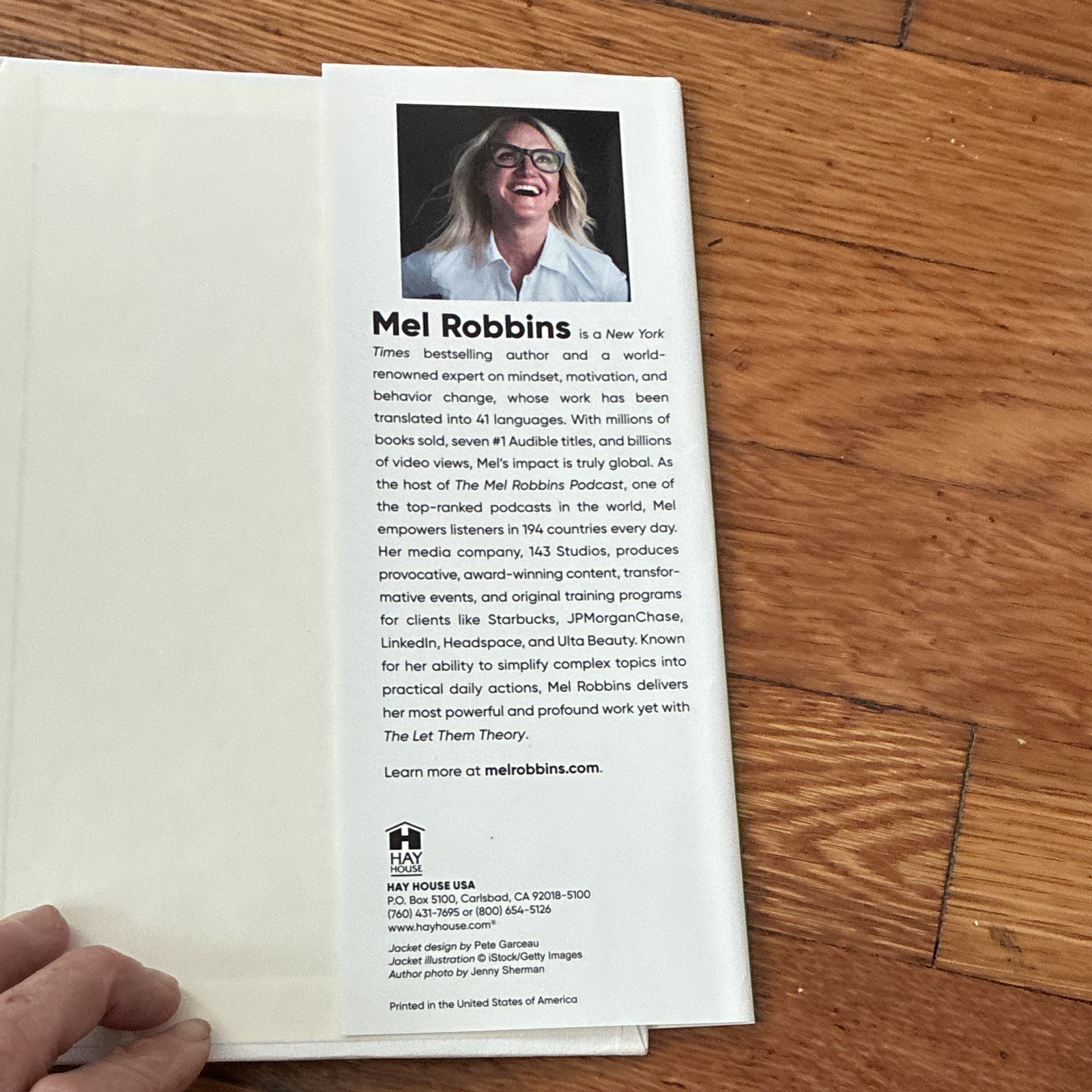 Mel Robbins & Sawyer Robbins The Let Them Theory (2024, Hardcover)