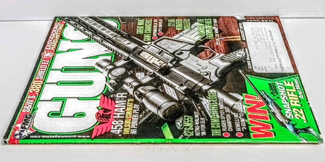 Guns Magazine August 2018 Issue 458 HAMR Wilson Combat AR Auger Combat Rifle