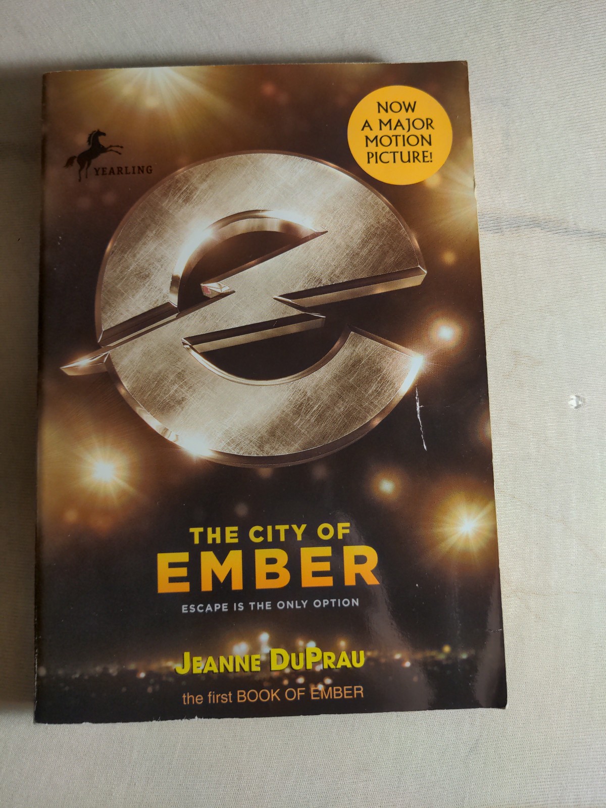 The City of Ember/ The People of Sparks 2 Book Lot Jeanne DuPrau VG Con PB/HC