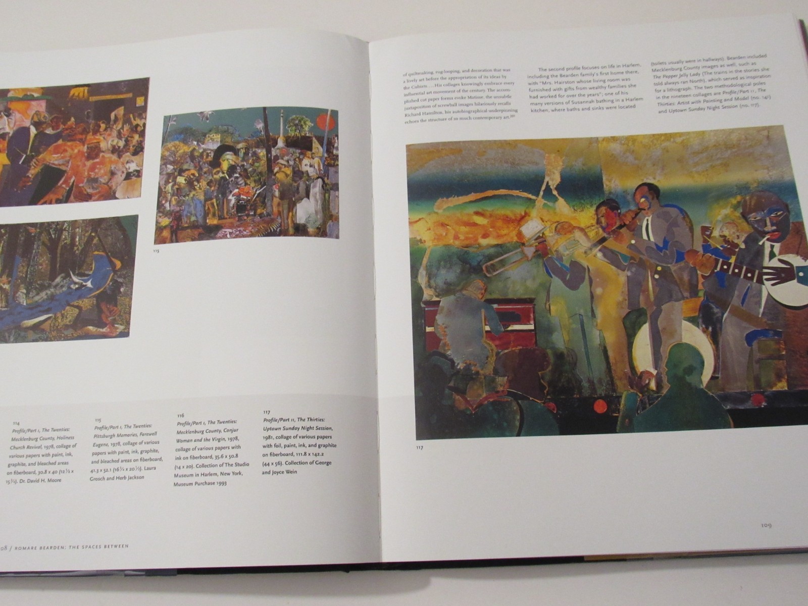 The Art of Romare Bearden Hardcover 2003 National Gallery of Art – Ex-library