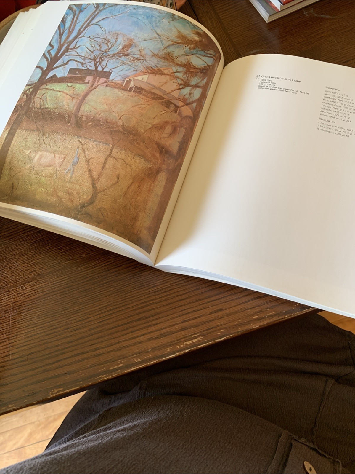BALTHUS: CENTRE GEORGES POMPIDOU MUSEE NATIONAL D’ART French Excellent Catalogue