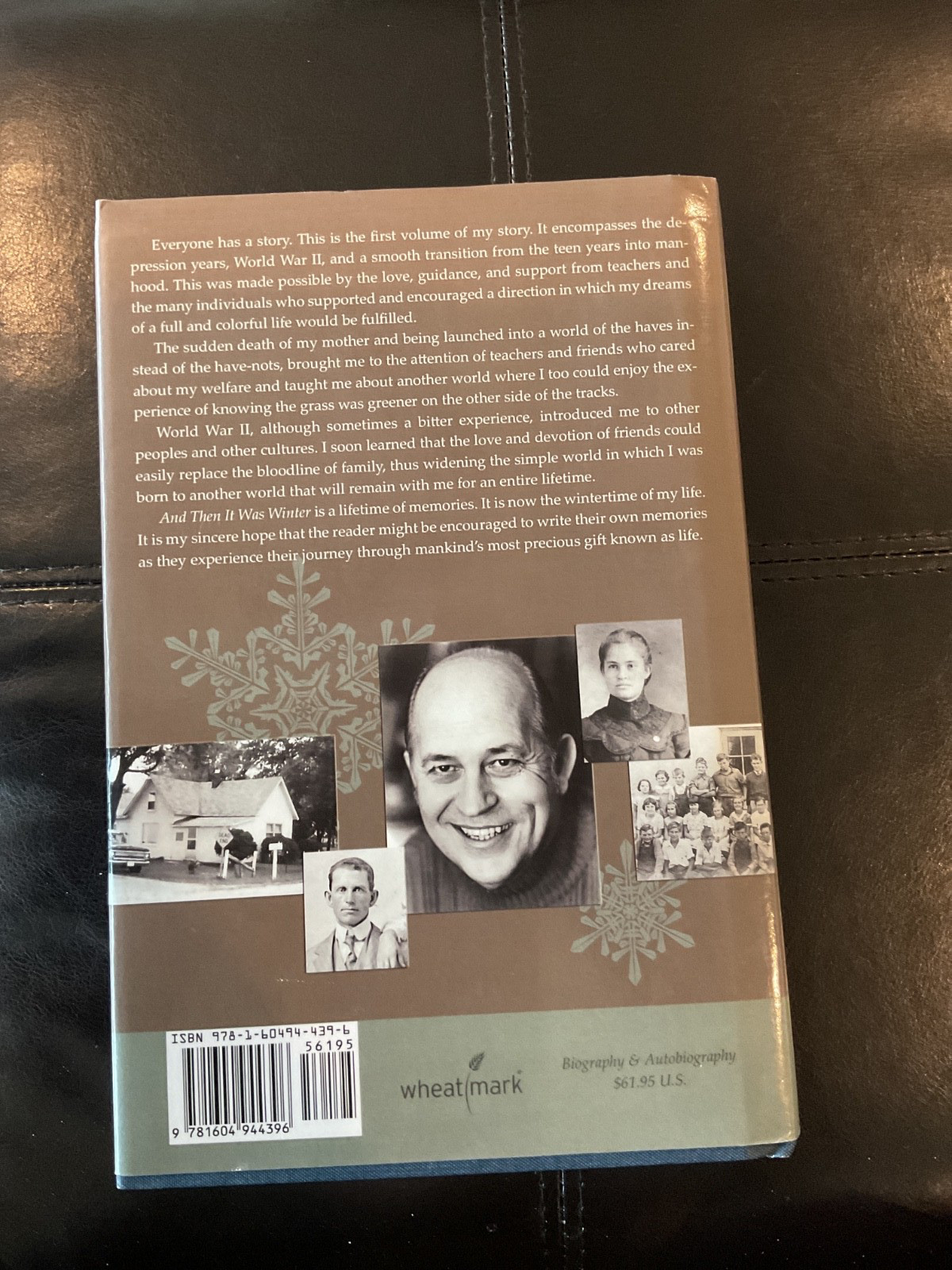 AND THEN IT WAS WINTER: Loy VanNatter Vol. 1 SIGNED HC VG