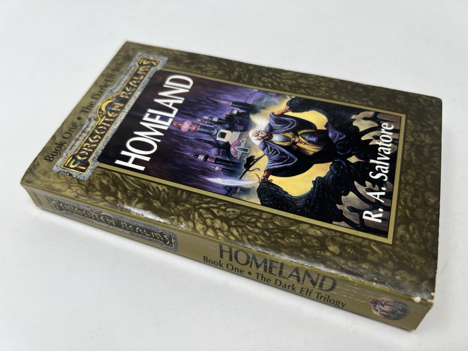 Homeland by R. A. Salvatore (1990 Paperback) The Forgotten Realms 1st Edition