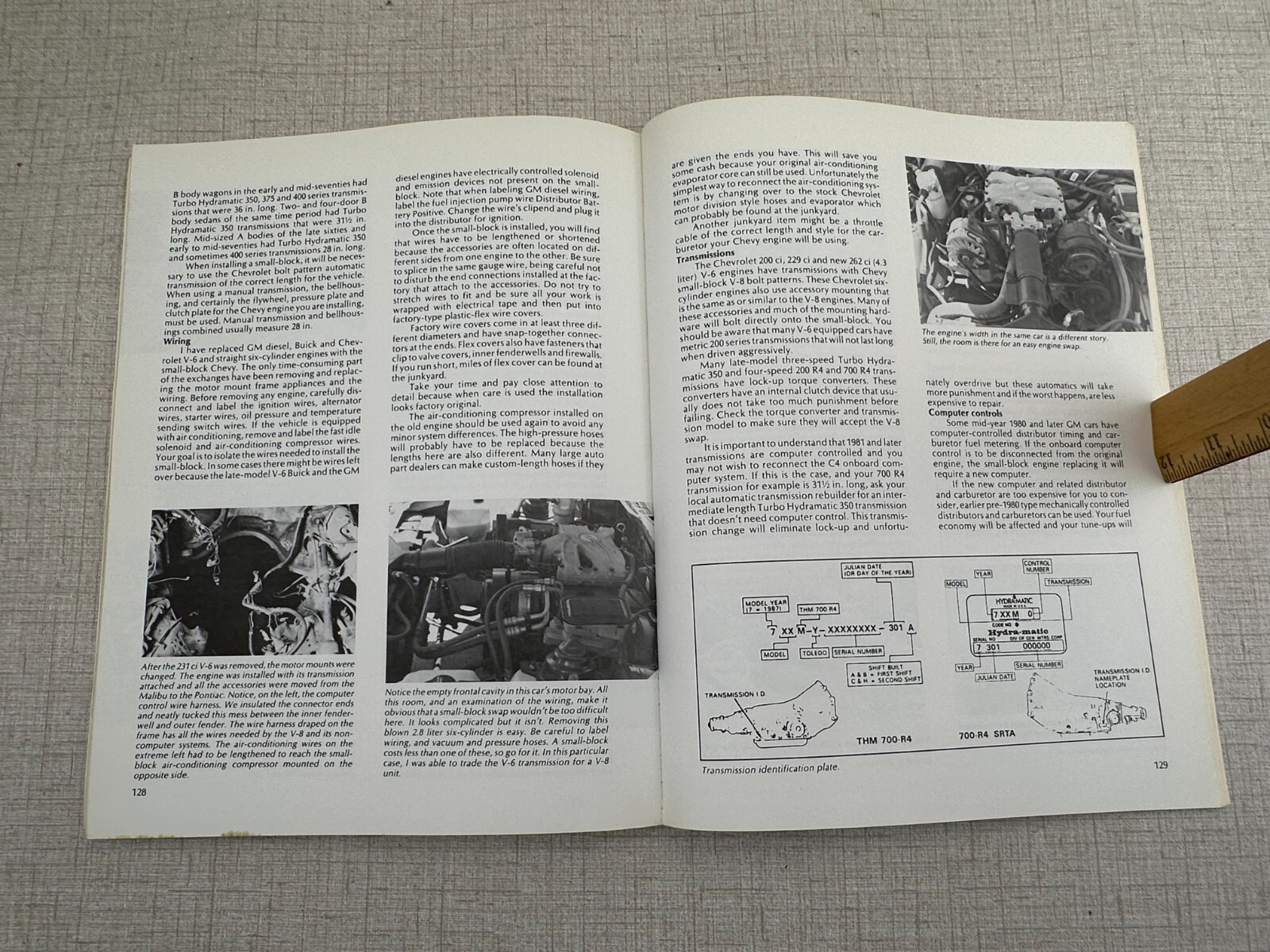 Chevrolet Small-Block V8 Interchange Manual by David Lewis Motorbooks Int’l GUC