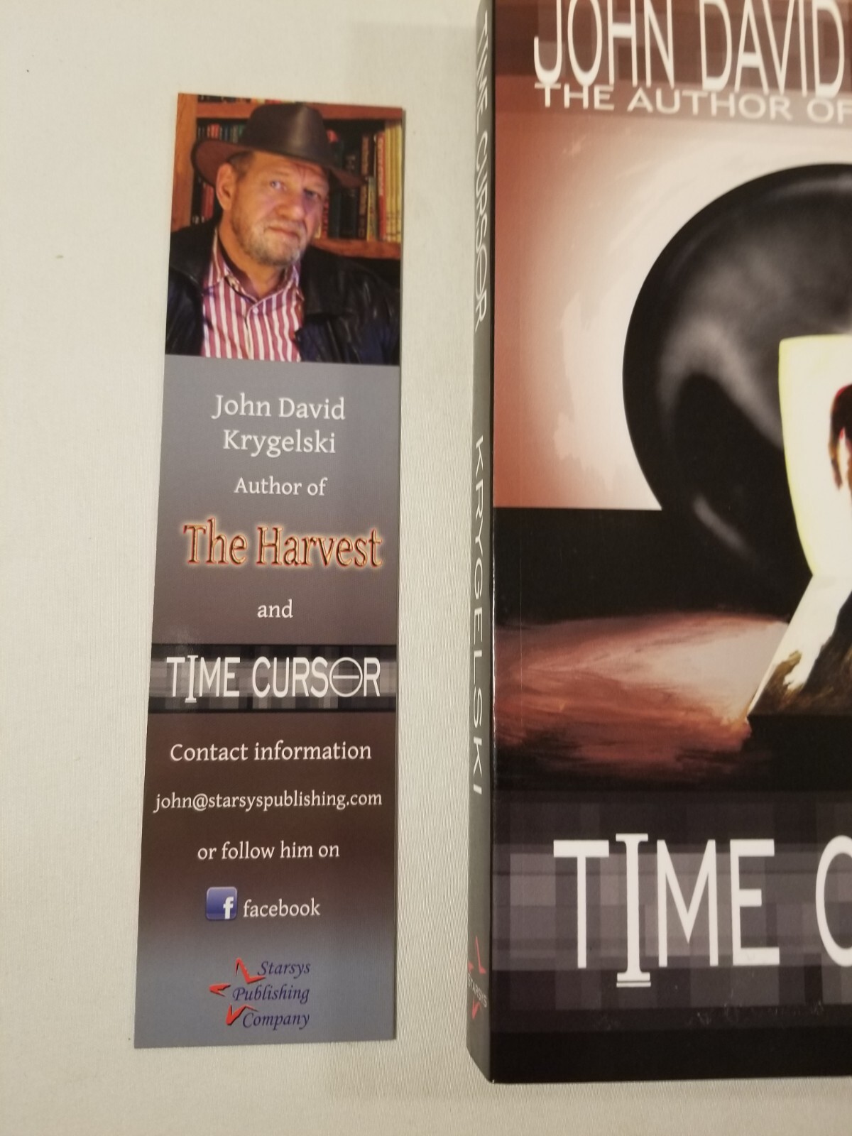 Time Cursor John David Krygelski AUTOGRAPHED Signed 2010 First Edition Paperback