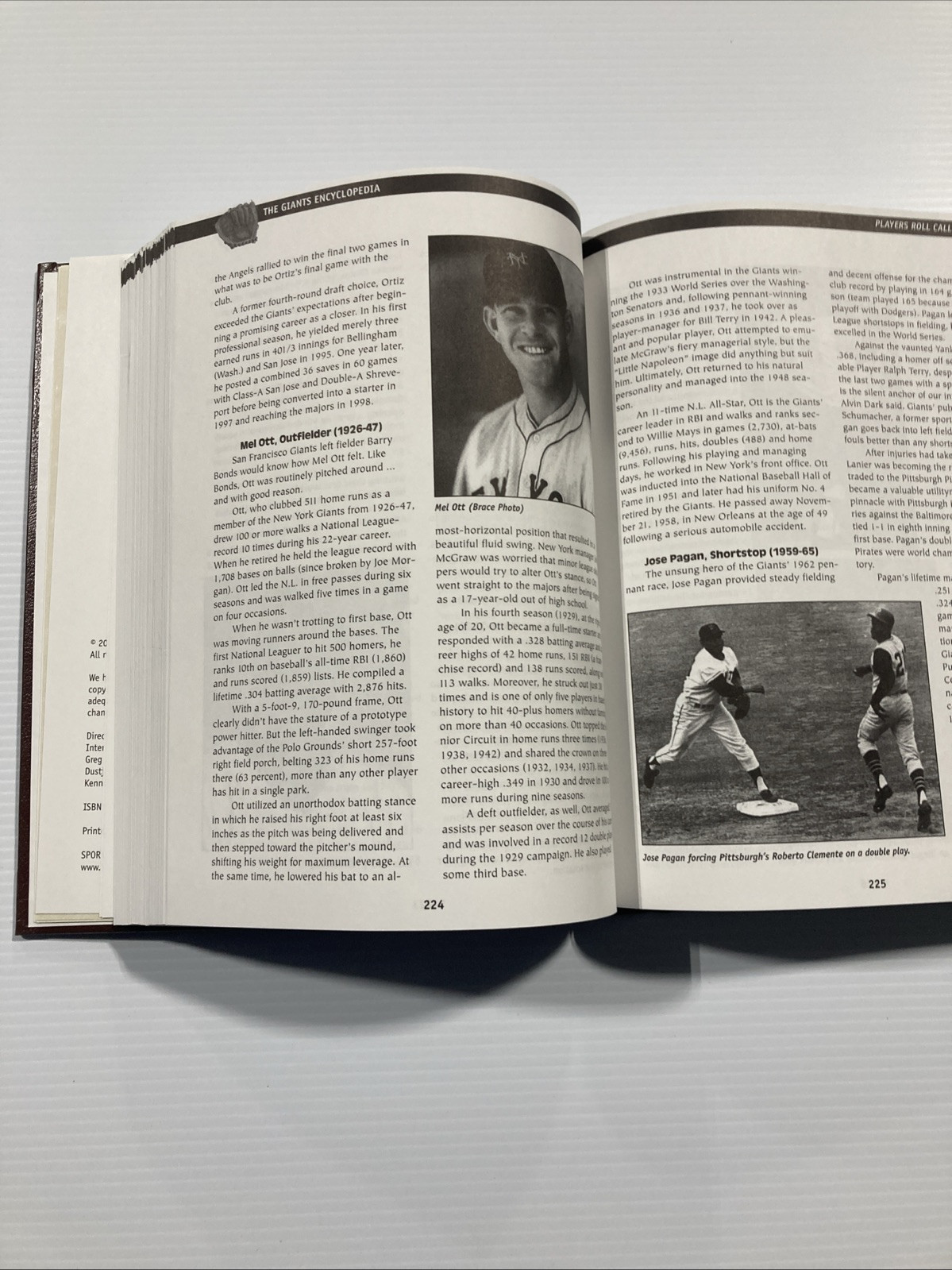 The Giants Encyclopedia 2nd Edition (Leather Bound, 2003) Signed & Numbered Ed.