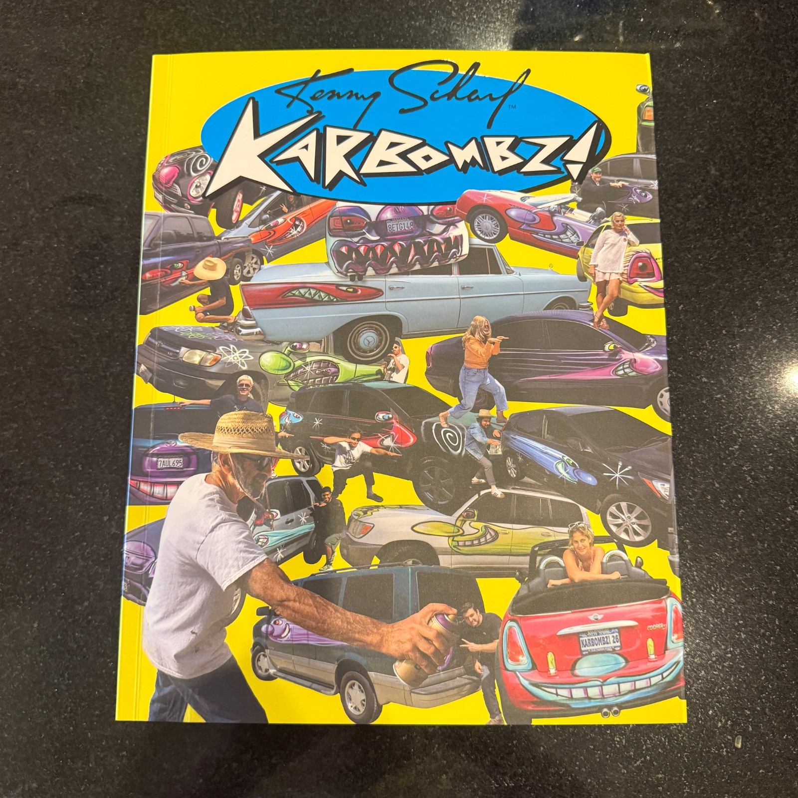 Kenny Scharf SIGNED “KARBOMBZ!” Coffee Table Art Book 1st Edition / 1,000 Print