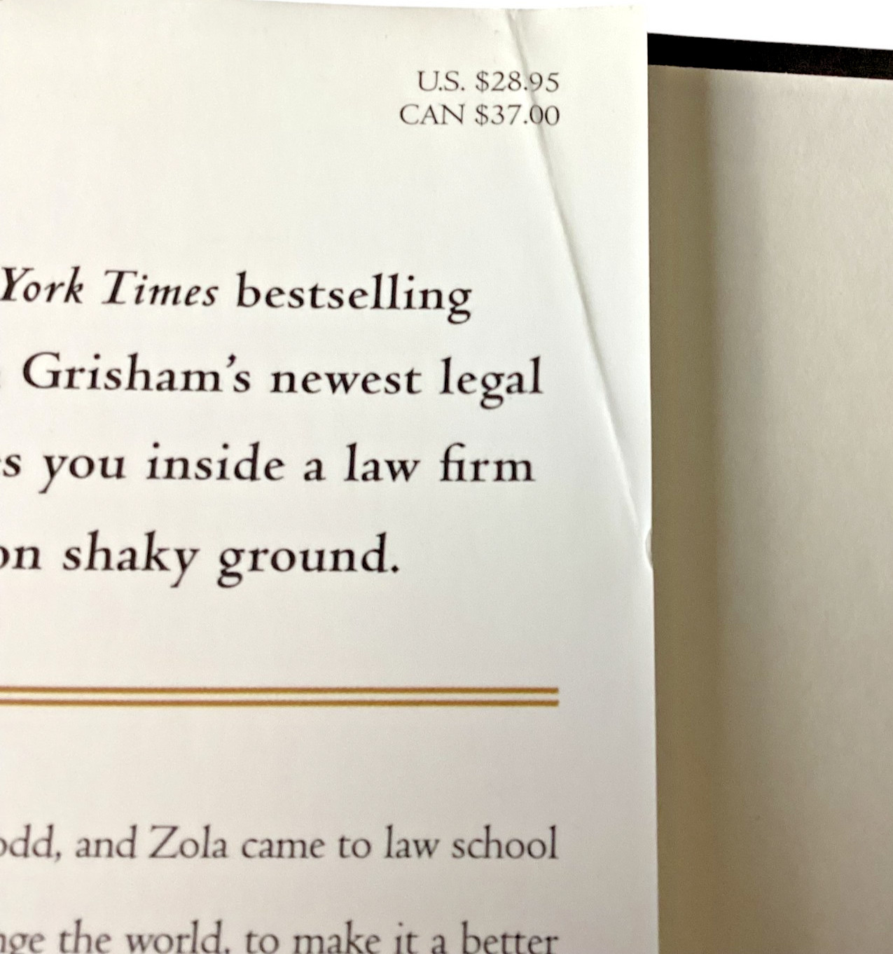 John Grisham: The Rooster Bar, The Summons & Gray Mountain, HC, 3 Books