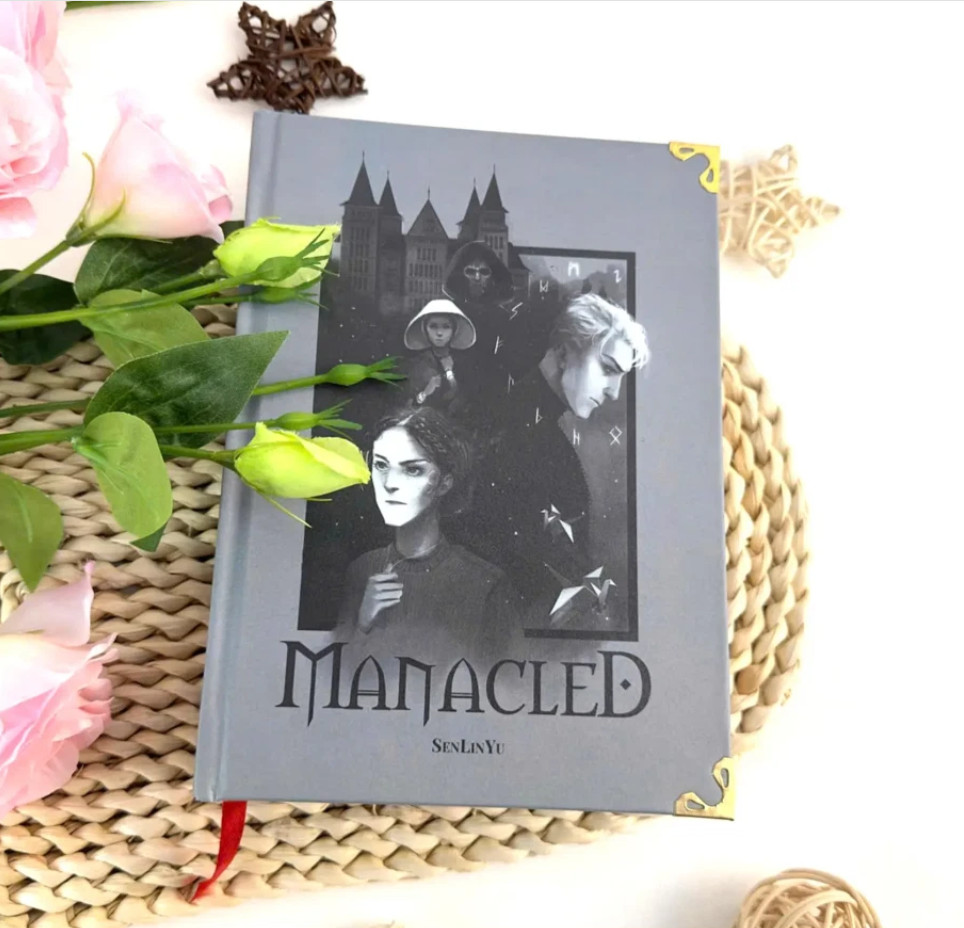 Manacled Book Complete 3-Volume Hardcover Edition with Illustrations by Senlinyu