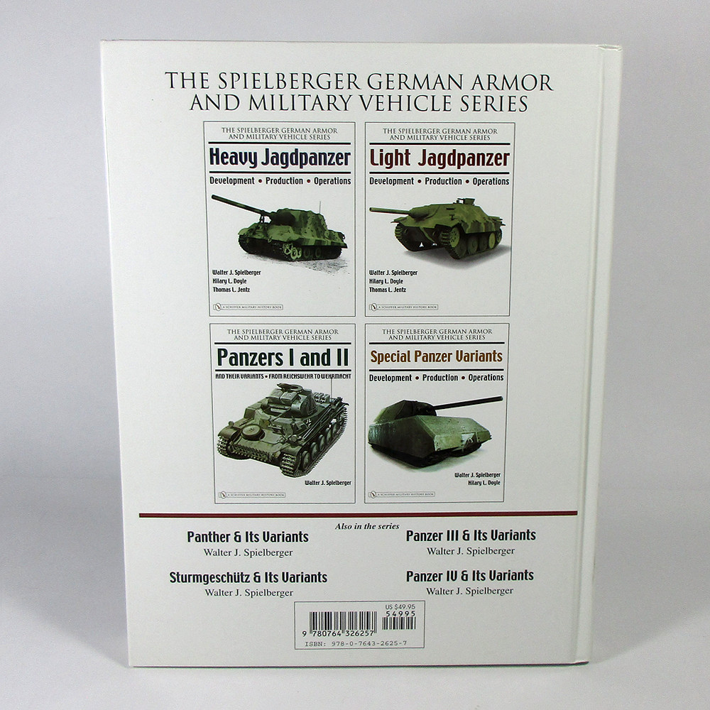 Heavy Jagdpanzer: Development – Production – Operations by Walter J. Spielberger
