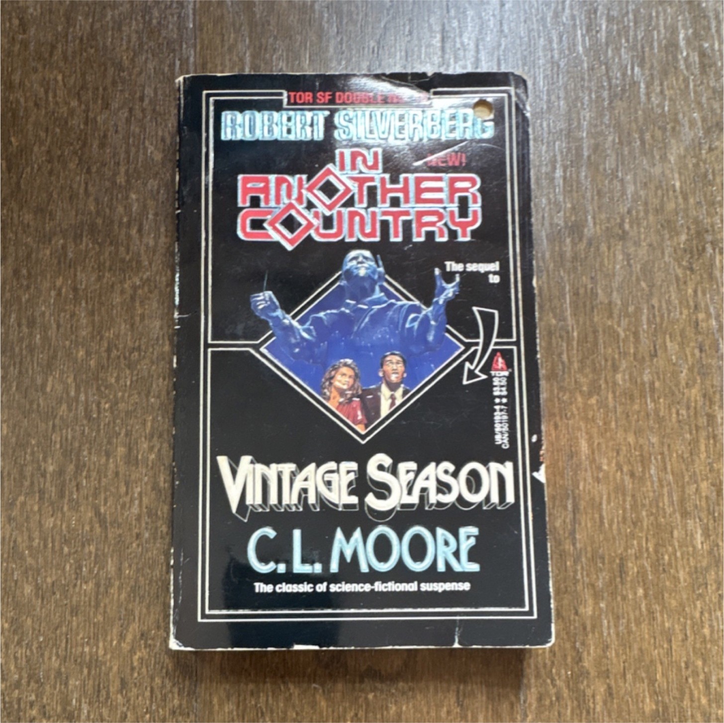 Silverberg & Moore, In Another Country / Vintage Season, SF, Tor SF Double