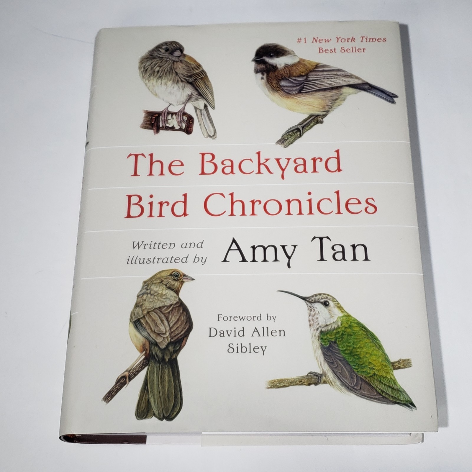 The Backyard Bird Chronicles Amy Tan Dust Jacket