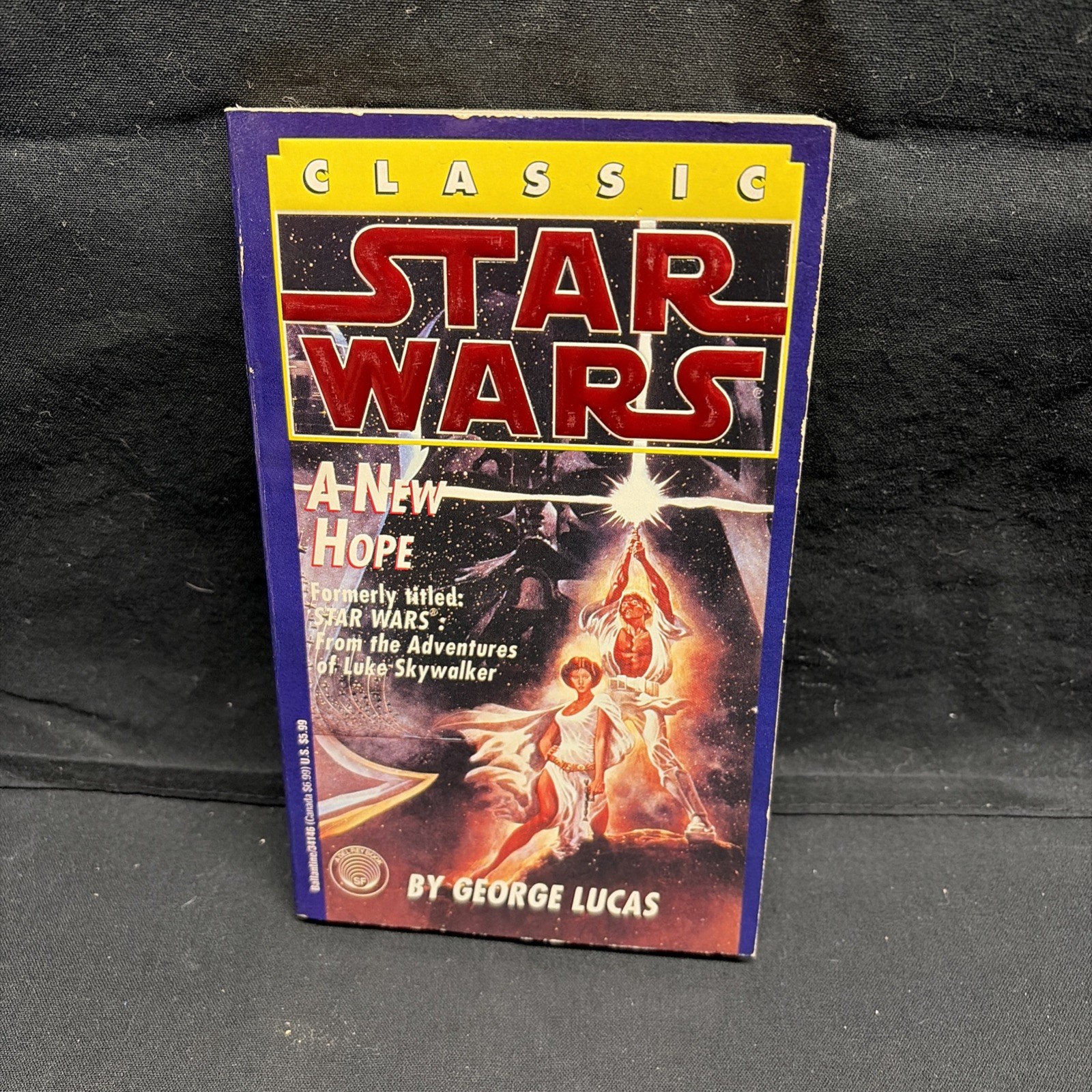 5 Vintage Star Wars Han Solo Papperback lot- Brian Daley, George Lucas