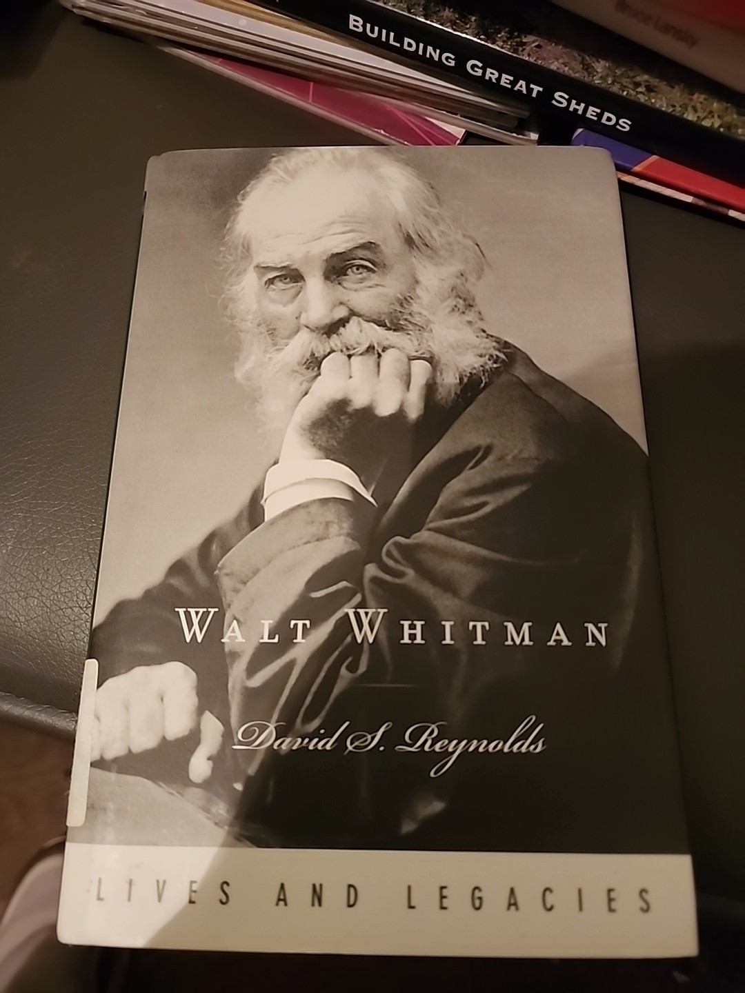 Walt Whitman Hardcover David S. Reynolds Former Library Book
