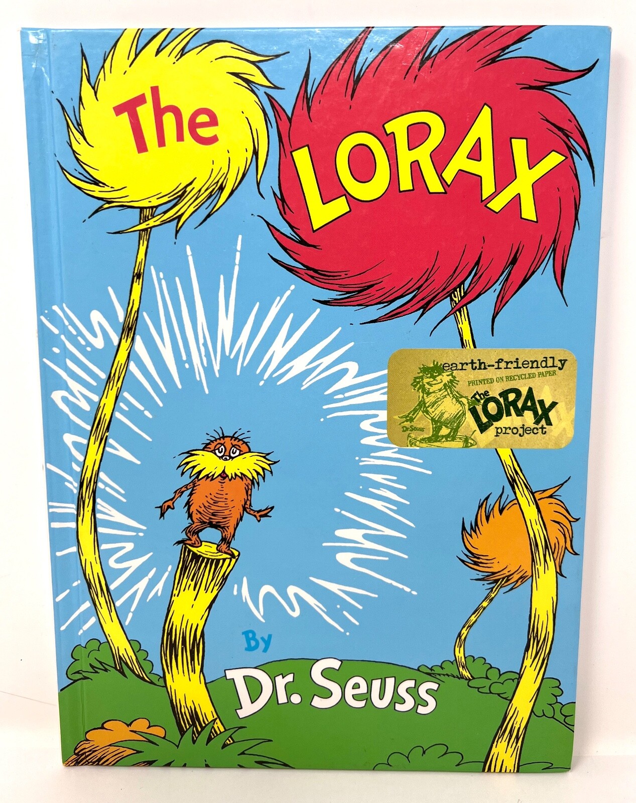 The Lorax by Dr Seuss – 8.25″ x 11.25″ 1999 Hardcover GLOSSY Book EUC