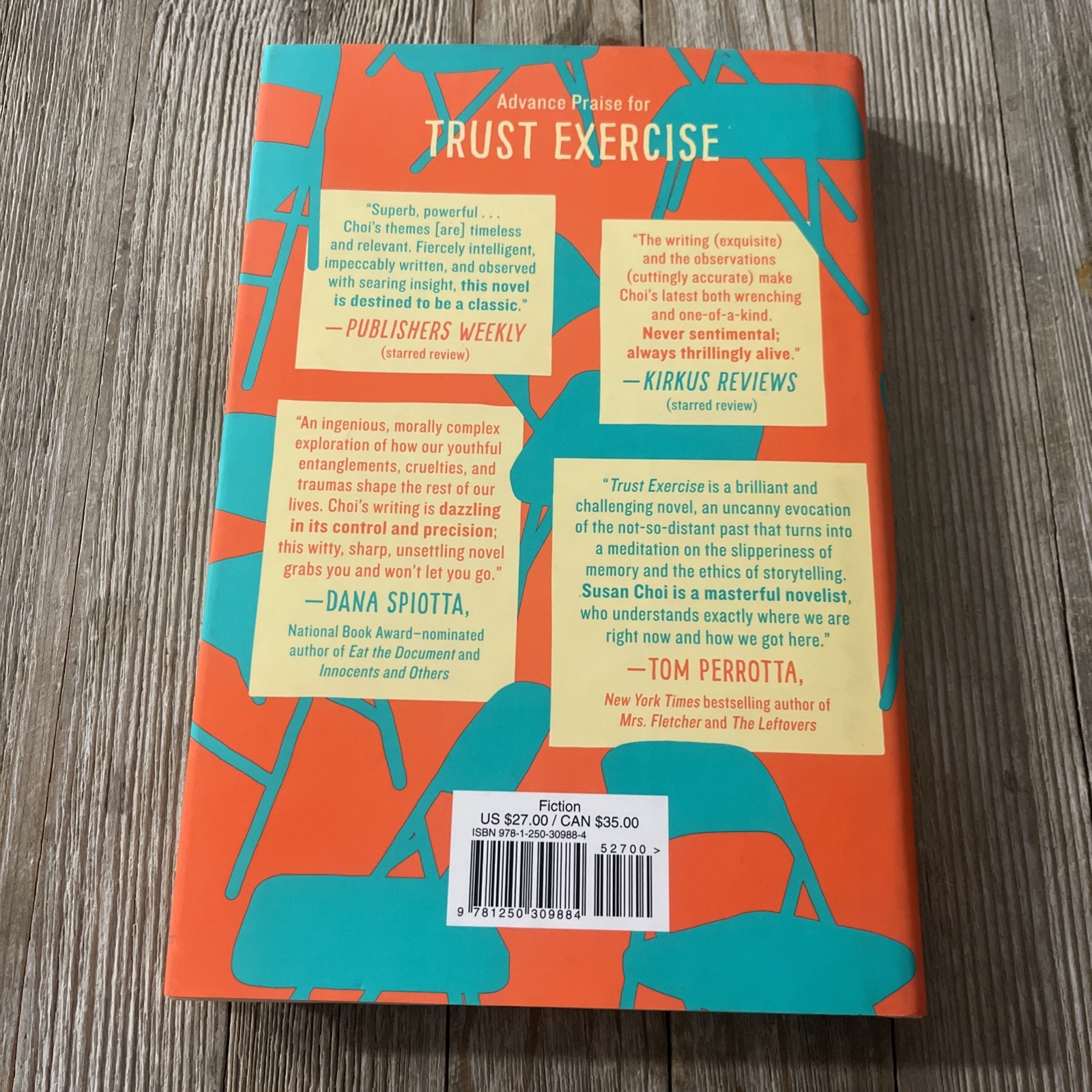 Trust Exercise by Susan Choi – New – Hardcover Book