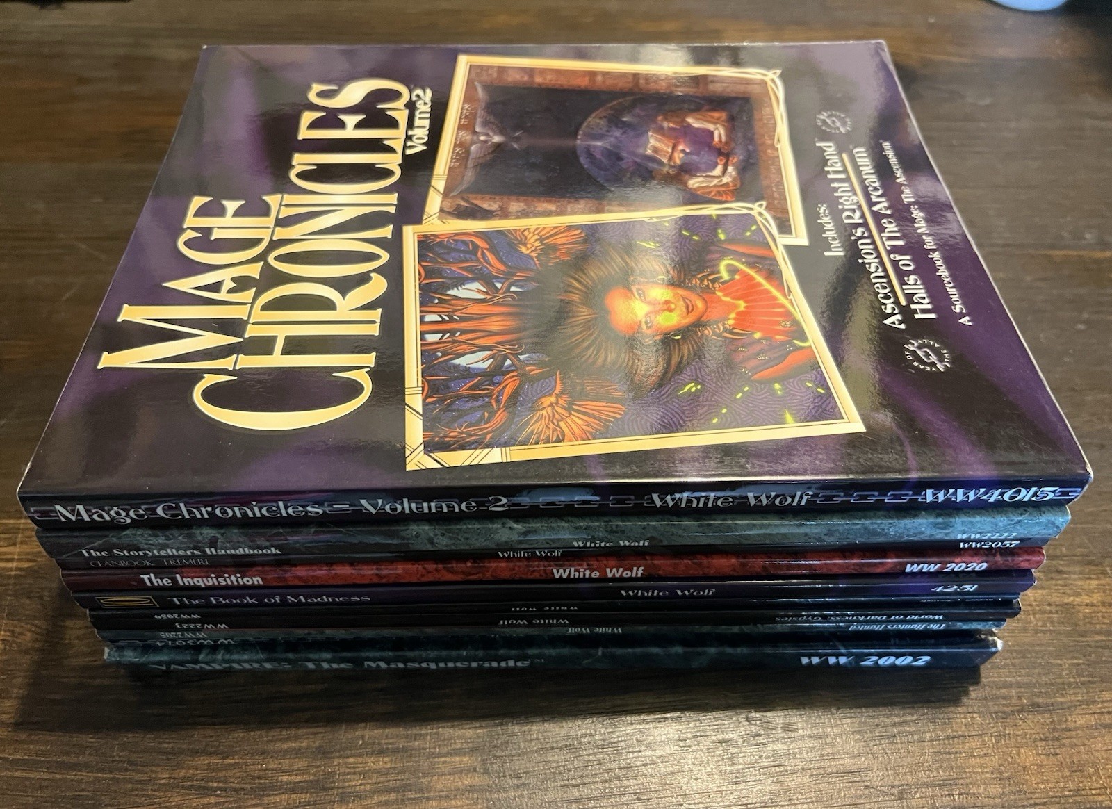 10 Vampire Werewolf Players Guide Sourcebook RPG Lot Out of Print White Wolf WW