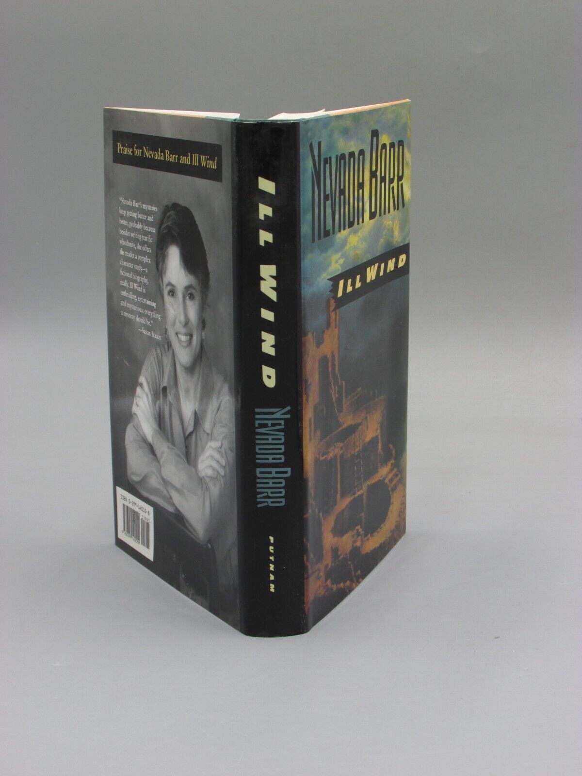 1995 ILL WIND AN ANNA PIGEON SUSPENSE NOVEL BY NEVADA BARR SIGNED 1ST ED BK151