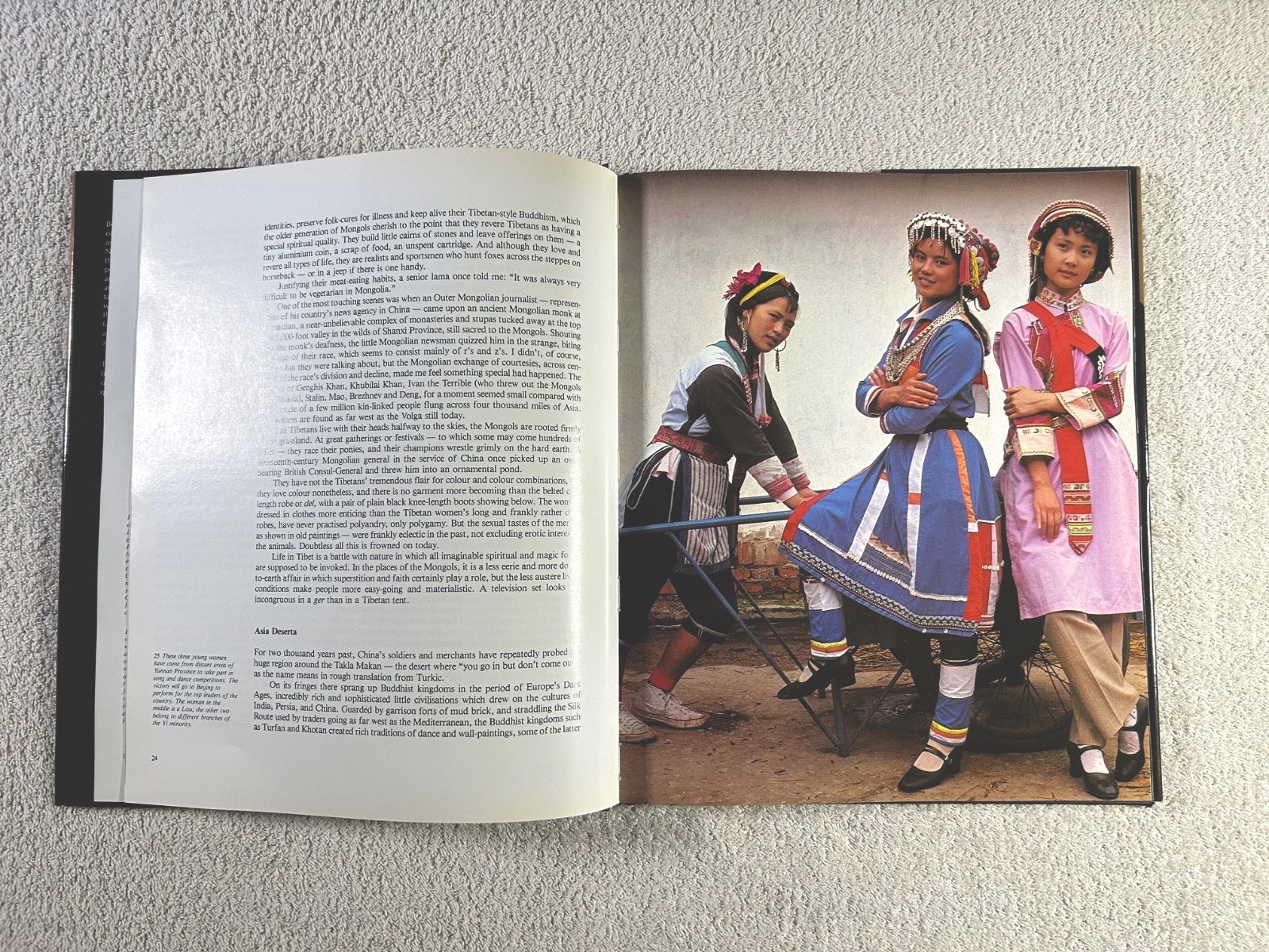 Unknown China, Introduction by David Bonavia Hardcover Color Photographs 1988