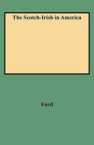 The Scotch-Irish in America