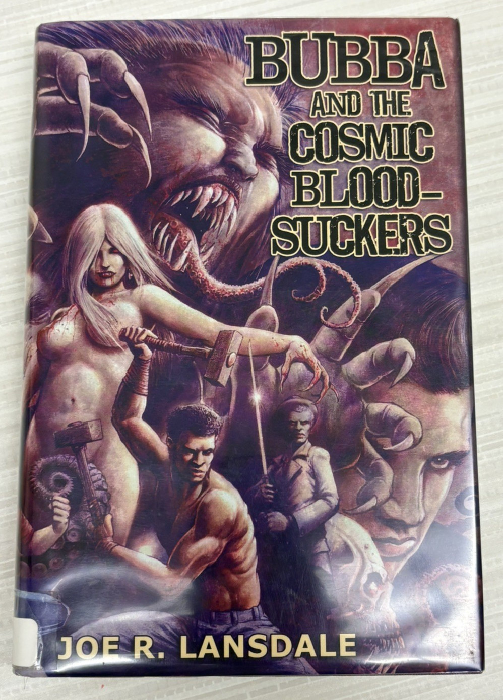 Bubba and the Cosmic Blood-Suckers Joe R Lansdale SIGNED NUMBERED 1st EDITION HC