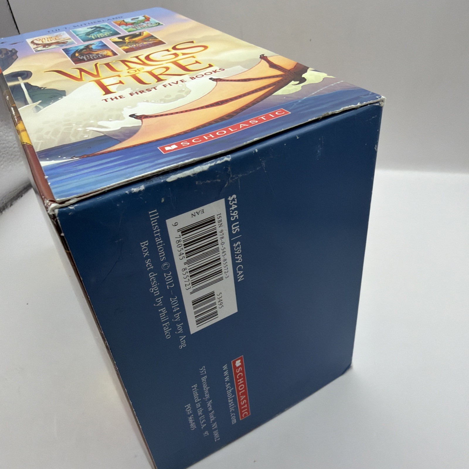 Wings of Fire Boxset, Books 1-5 See Pics