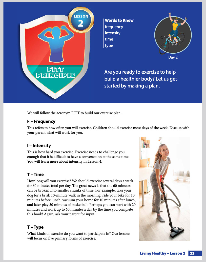 Masterbooks LIVING HEALTHY 4th 5th or 6th Grade Health curriculum MB homeschool
