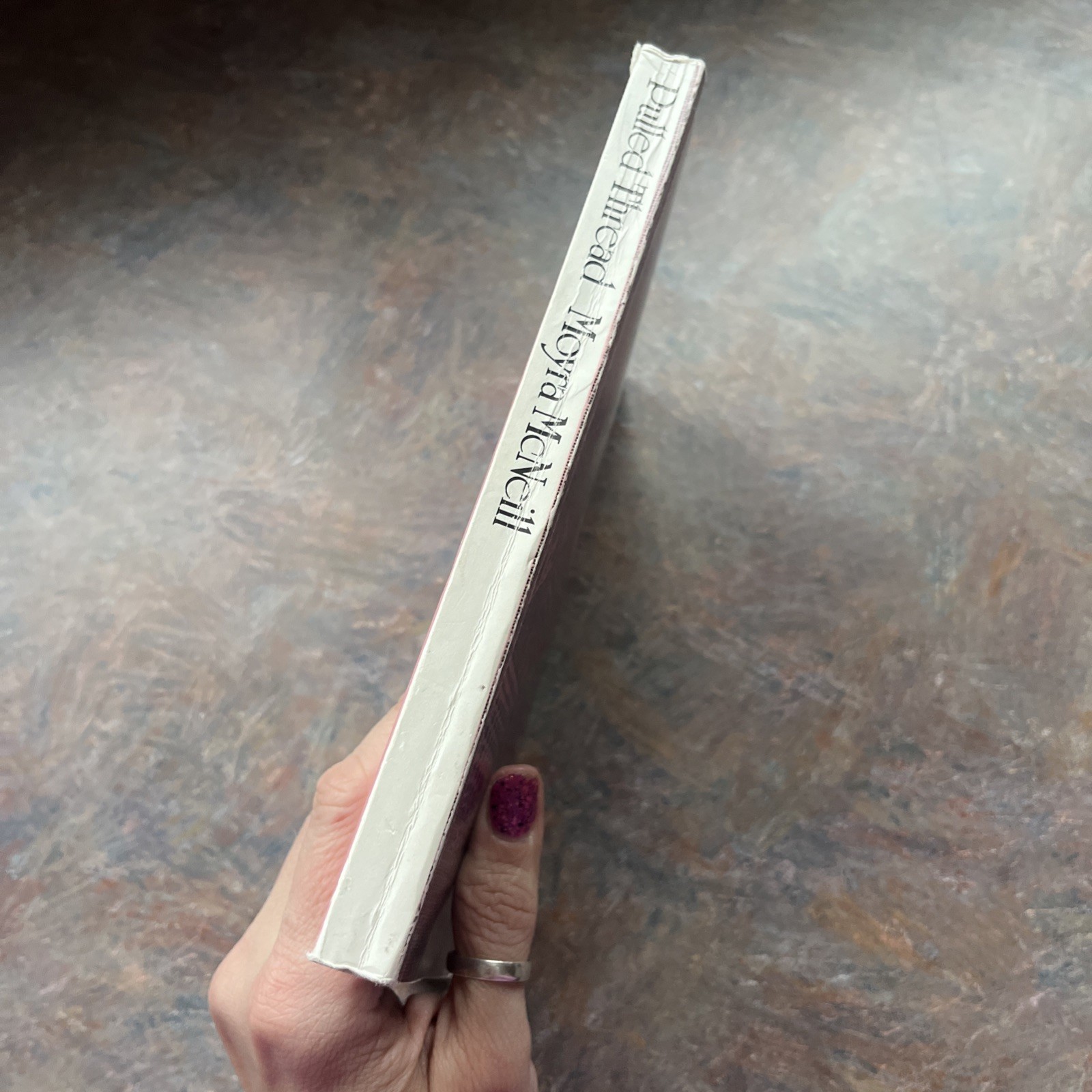 Pulled Thread by Moyra McNeill – 1988 Paperback ***Signed by Author*** Free Ship