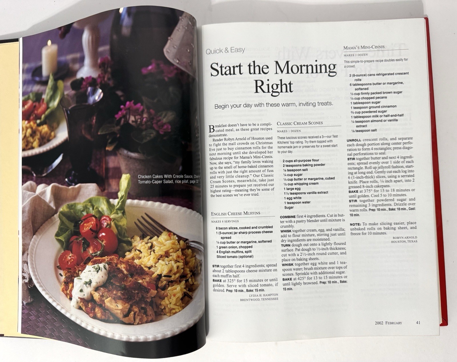 Southern Living 2002 Annual Recipes Cookbook -Every Recipe from 2002, 368 Pages