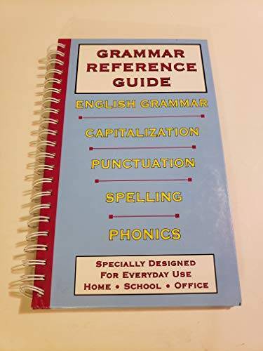 Grammar Reference Guide – Spiral-bound By Carol Suplicki – GOOD