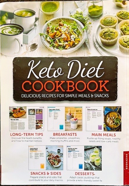 5 Keto Books: BIG BOOK, KETO DIET, BACON & BUTTER, 2 KETO BOOKS 95&127 Pages