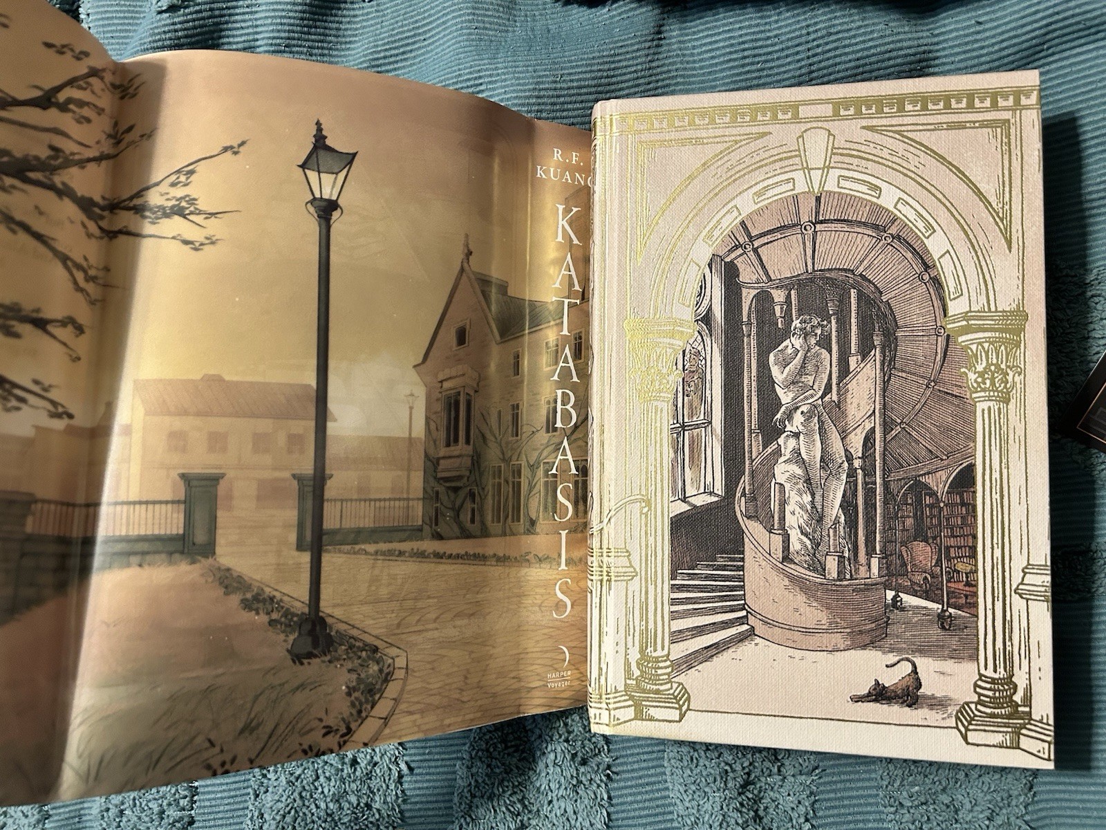 Fairyloot Exclusive Edition Katabasis by R. F. Kuang Hardcover Sprayed Edges