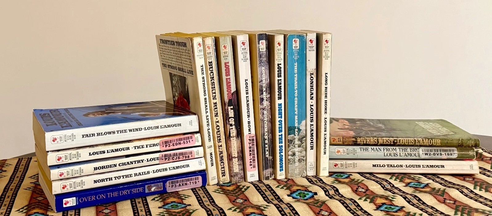 Louis L’Amour PB lot of 17 Talon Series Chantry Series plus Short Stories