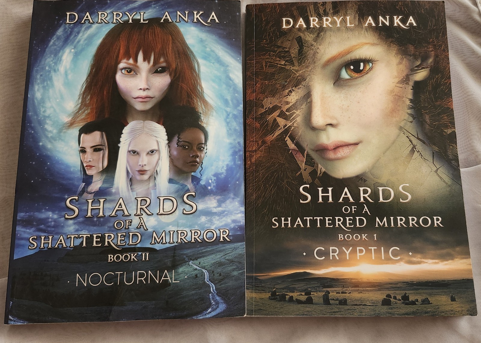 Shards of a Shattered Mirror Book I & 2 Cryptic Nocturnal by Darryl Anka Aliens