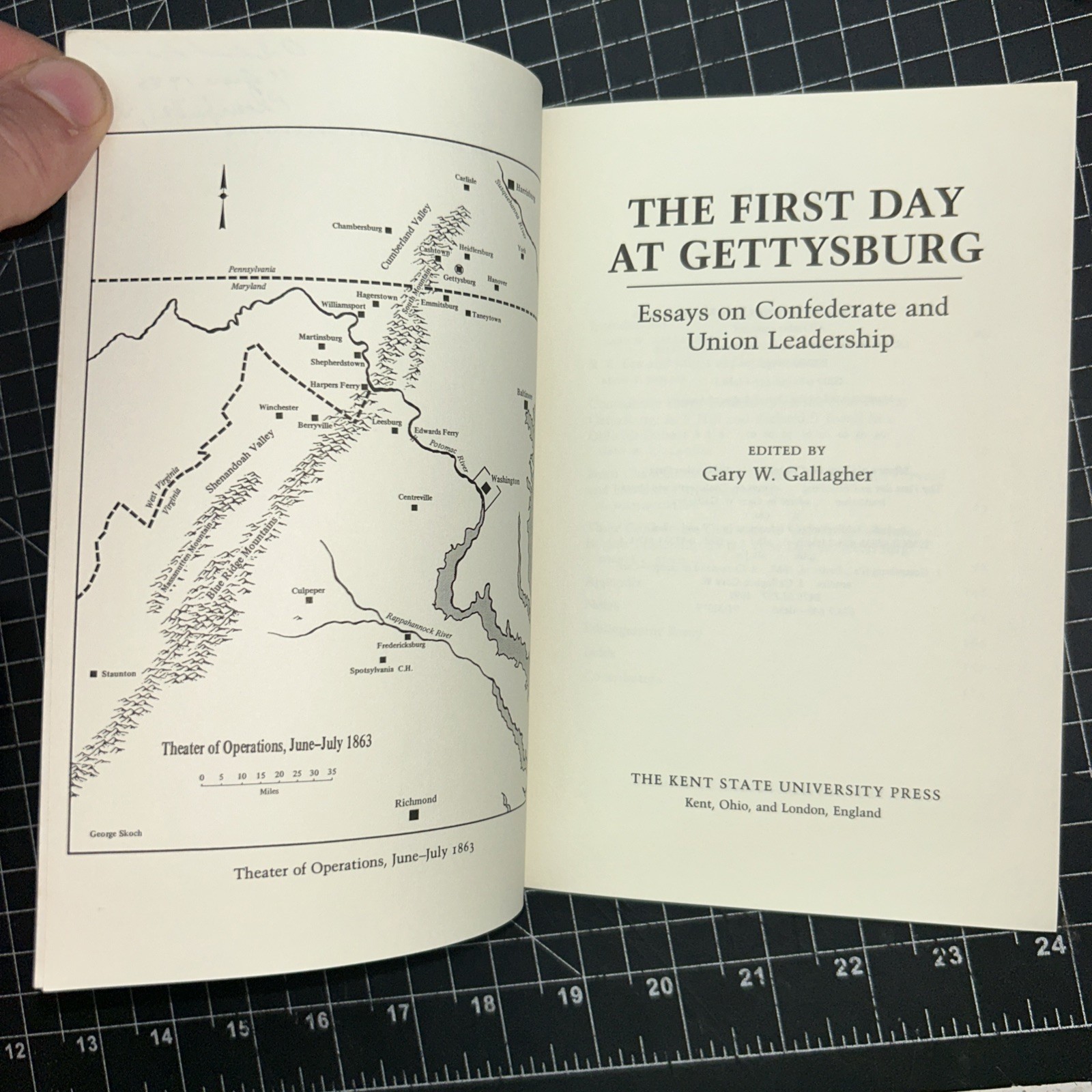 First & Second Day at Gettysburg 2 books Gary W Gallagher