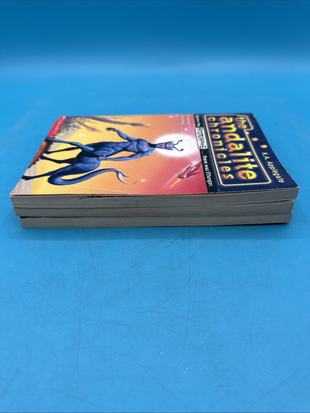 (ANIMORPHS, THE ANDALITE CHRONICLES, Trilogy ) By K A Applegate 1,2,3 Rare