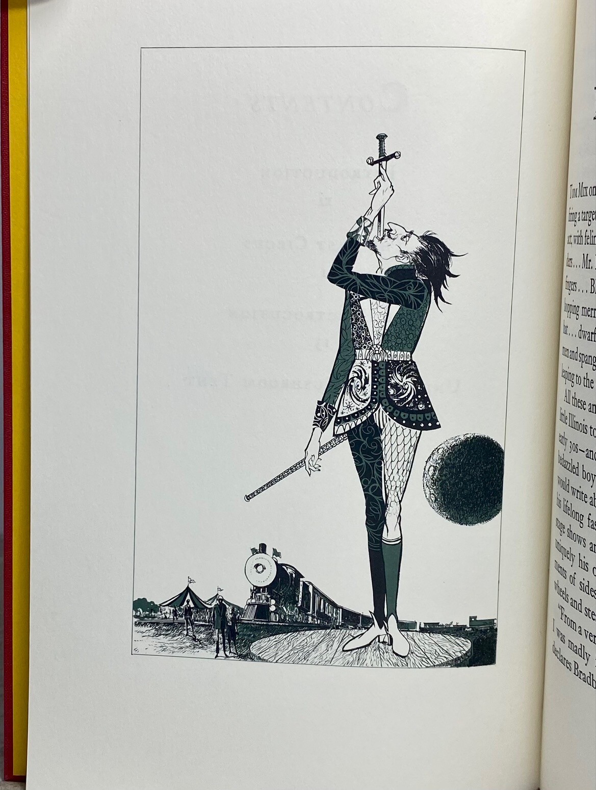 Last Circus; The Electrocution SIGNED by Ray Bradbury and William F. Nolan 1980