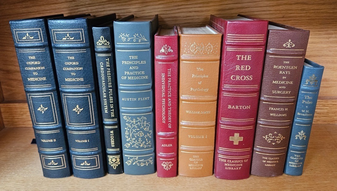 Classics of Medicine Library, Leather bound Gryphon Editions CHOOSE TITLE-