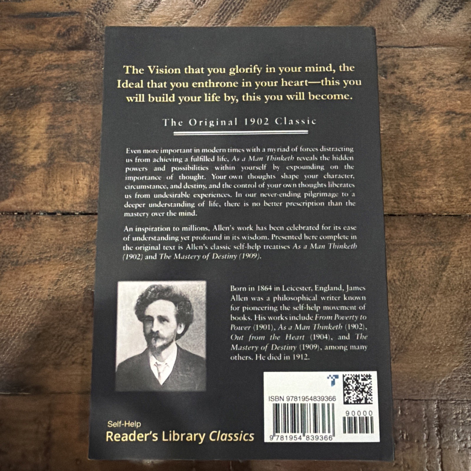 As a Man Thinketh – The Original 1902 Classic (includes The Mastery of Desti…
